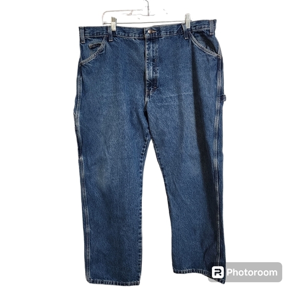 Dickies Mens Work Jeans, sz 42 Industrial Carpenter - Picture 1 of 6